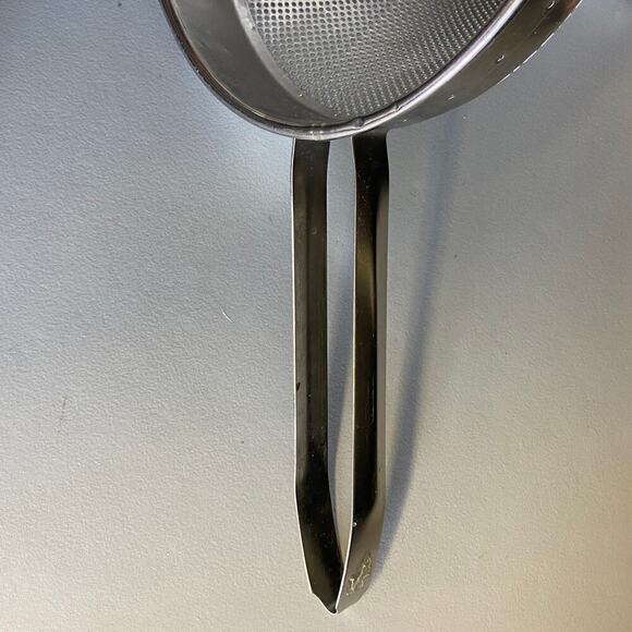 NWT Colander Cone Pot Strainer Coarse Stainless Steel 02 Pieces - Picture 3 of 9